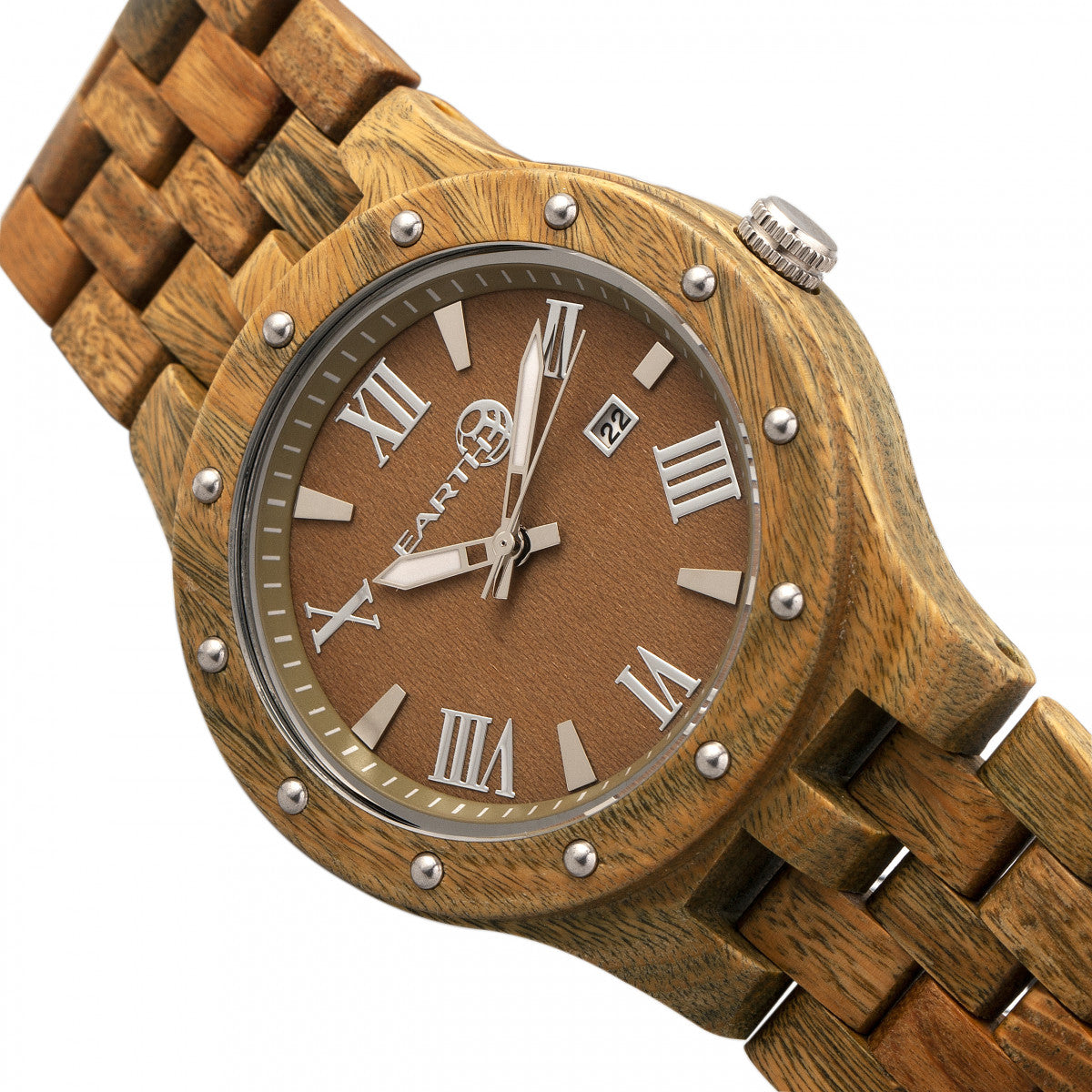Earth Wood Inyo Bracelet Watch w/Date