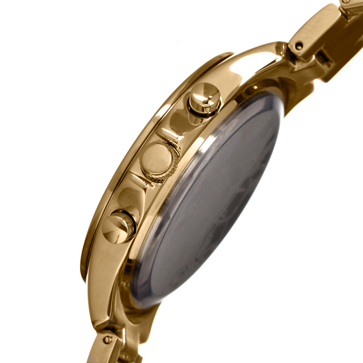 Boum Baiser Ladies Bracelet Watch w/ Day/Date - Gold - BOUBM1503