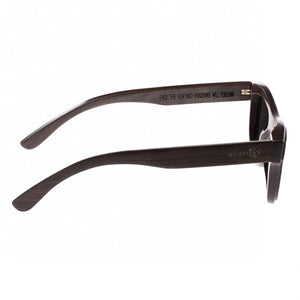 Earth Wood Westport Polarized Sunglasses - Espresso/Silver - ESG041E