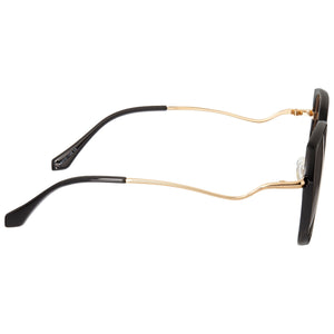 Bertha Hensley Polarized Sunglasses - Black/Black - BRSBR048GY