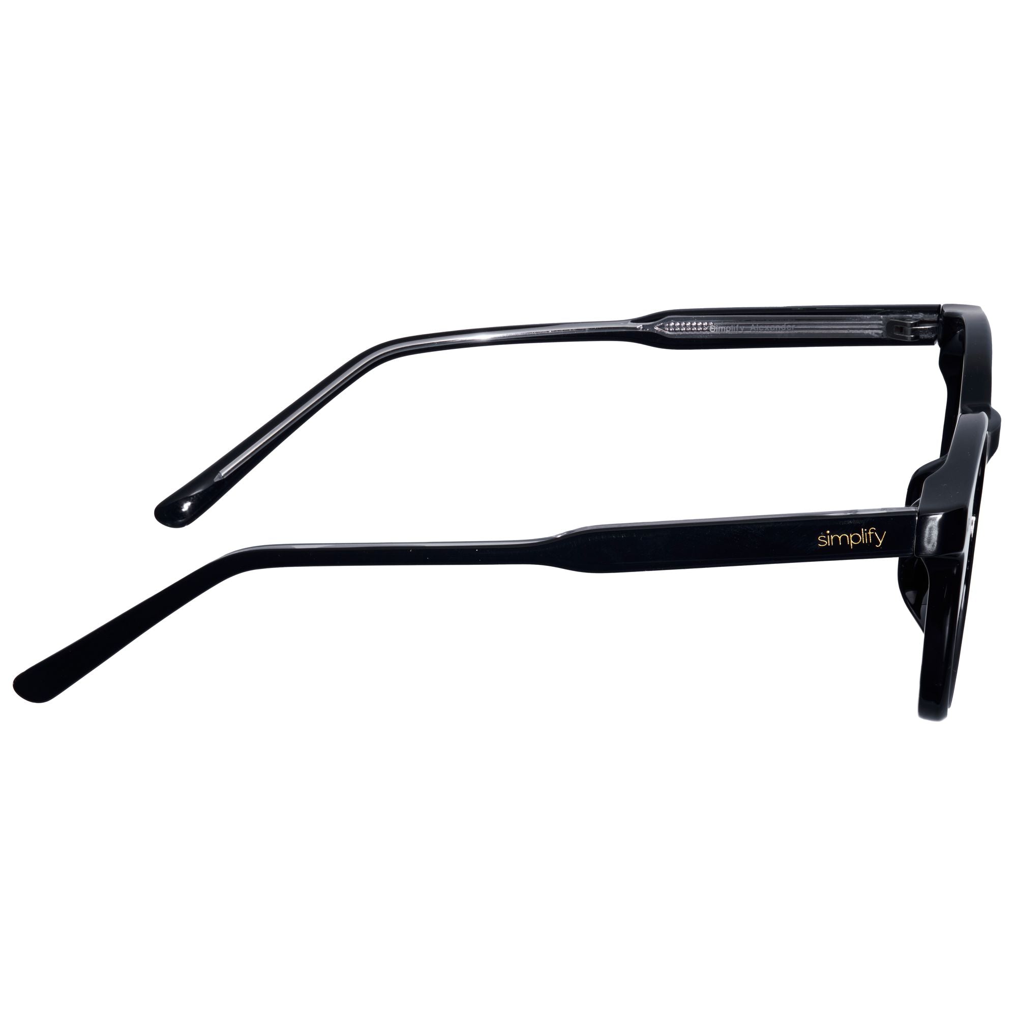 Simplify Alexander Polarized Sunglasses - Black/Blue - SSU126-C3