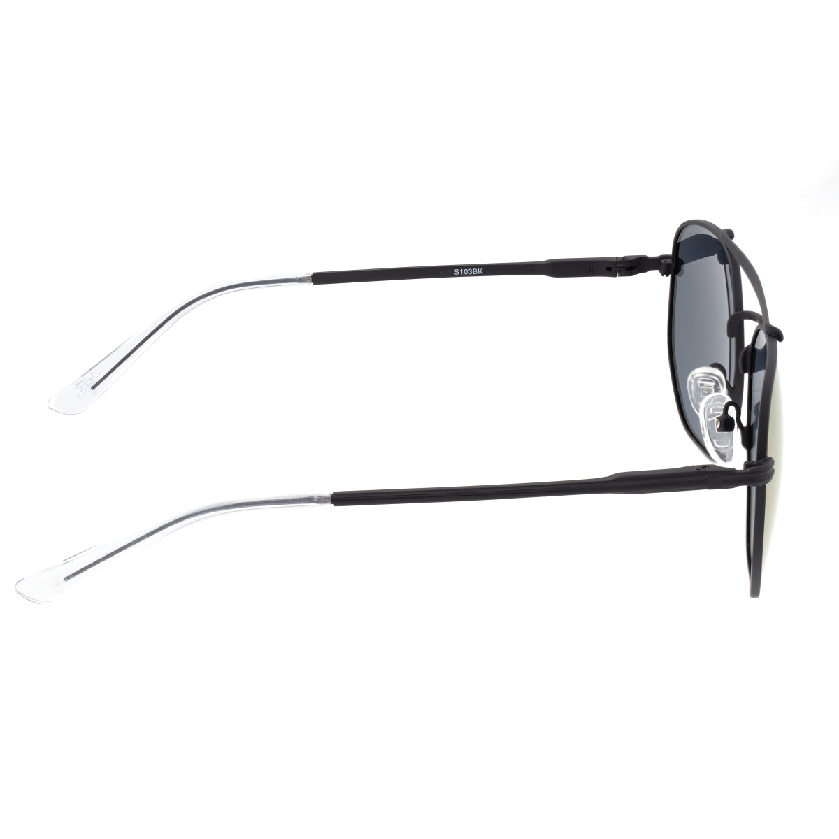 Sixty One Stockton Polarized Sunglasses - Black/Gold - SIXS103BK