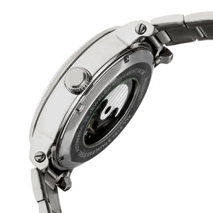 Heritor Automatic Aries Skeleton Dial Bracelet Watch - Silver/Black - HERHR4402