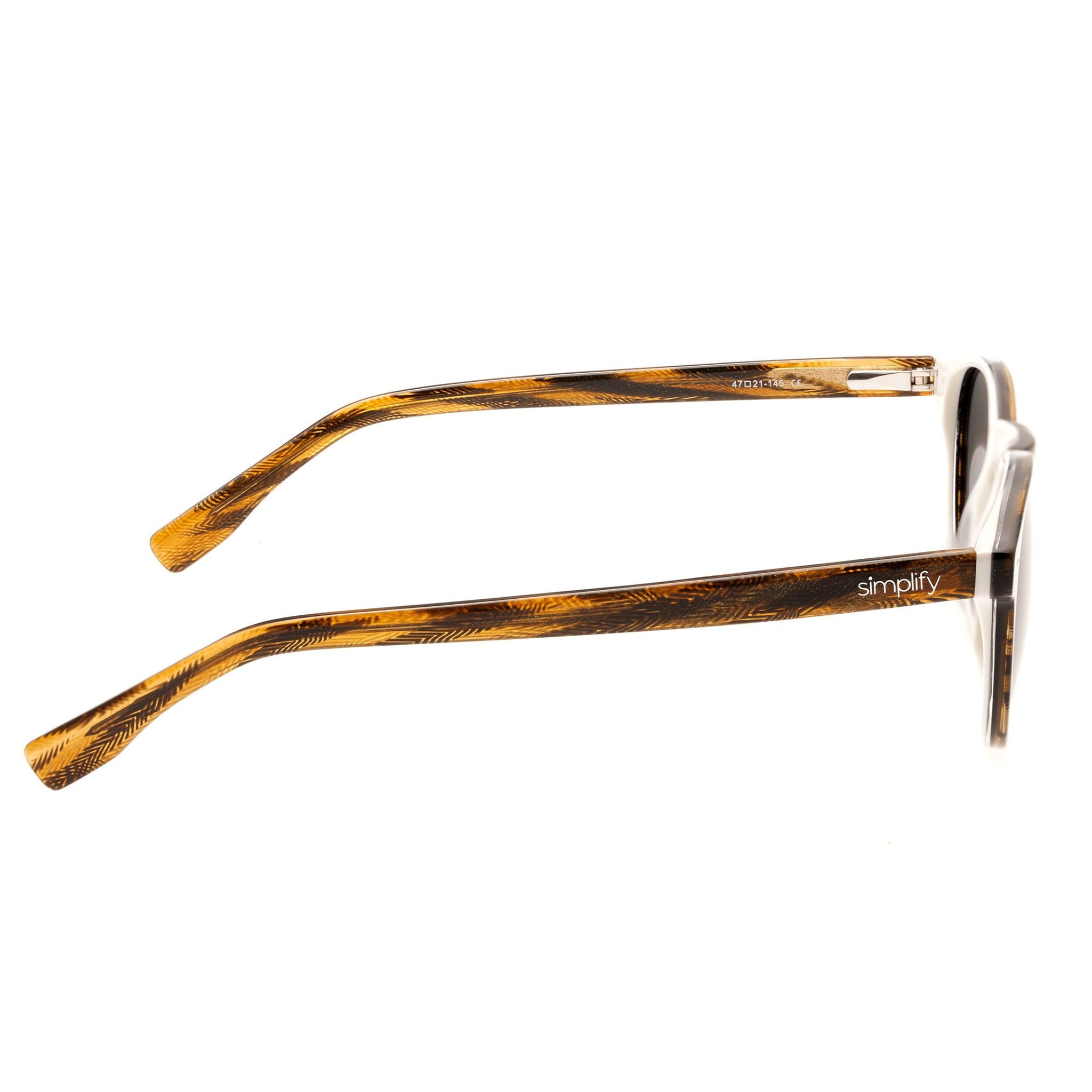 Simplify Walker Polarized Sunglasses - Brown Tortoise/Black - SSU101-BB