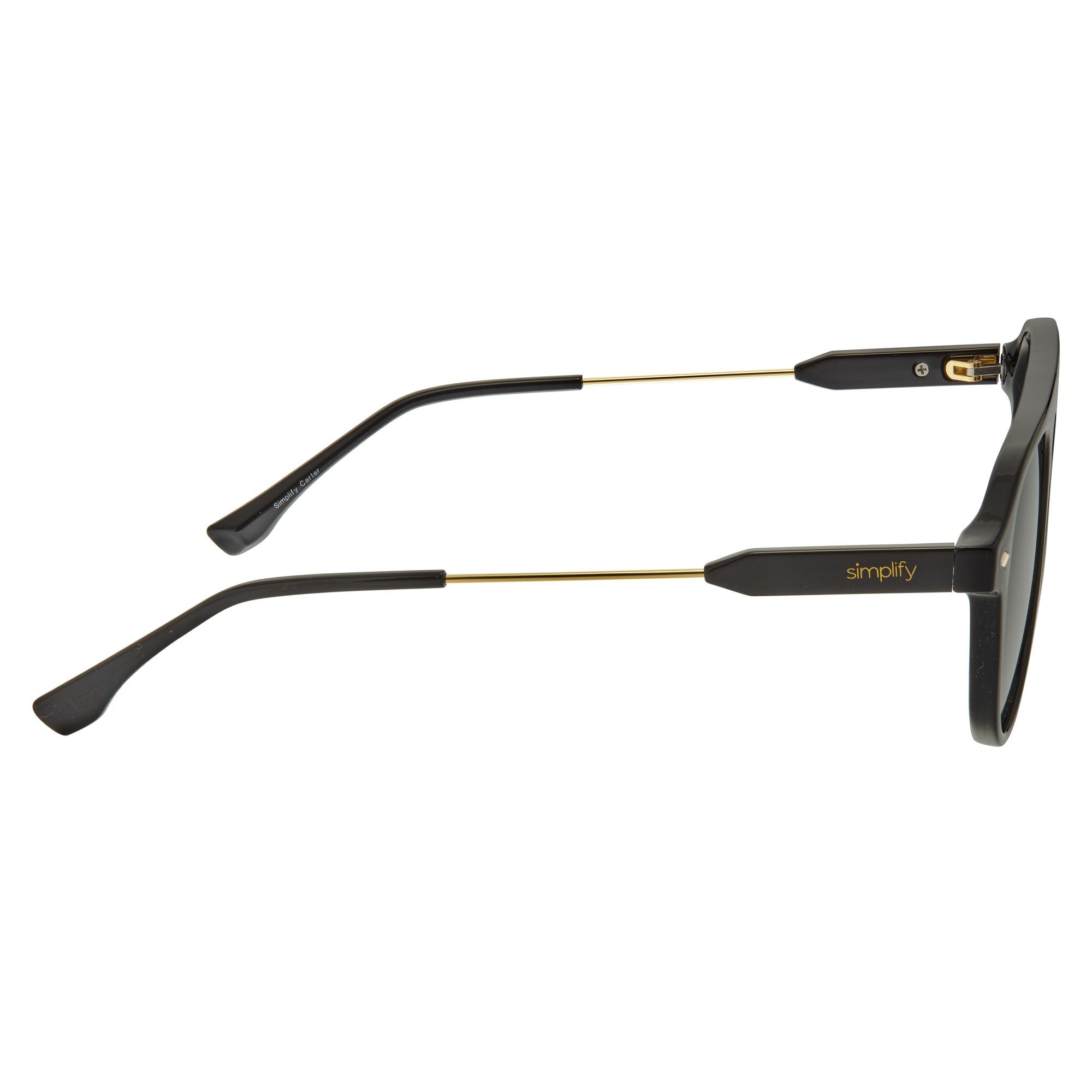 Simplify Carter Polarized Sunglasses - Black/Black - SSU127-C1