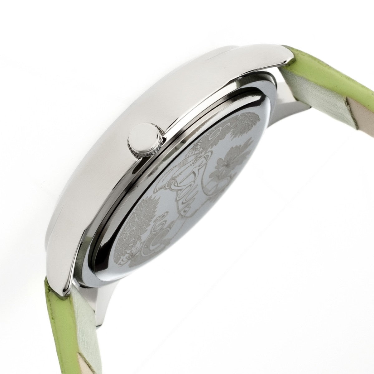 Boum Clique Crystal-Dial Ladies Bracelet Watch - Silver/Mint - BOUBM2501