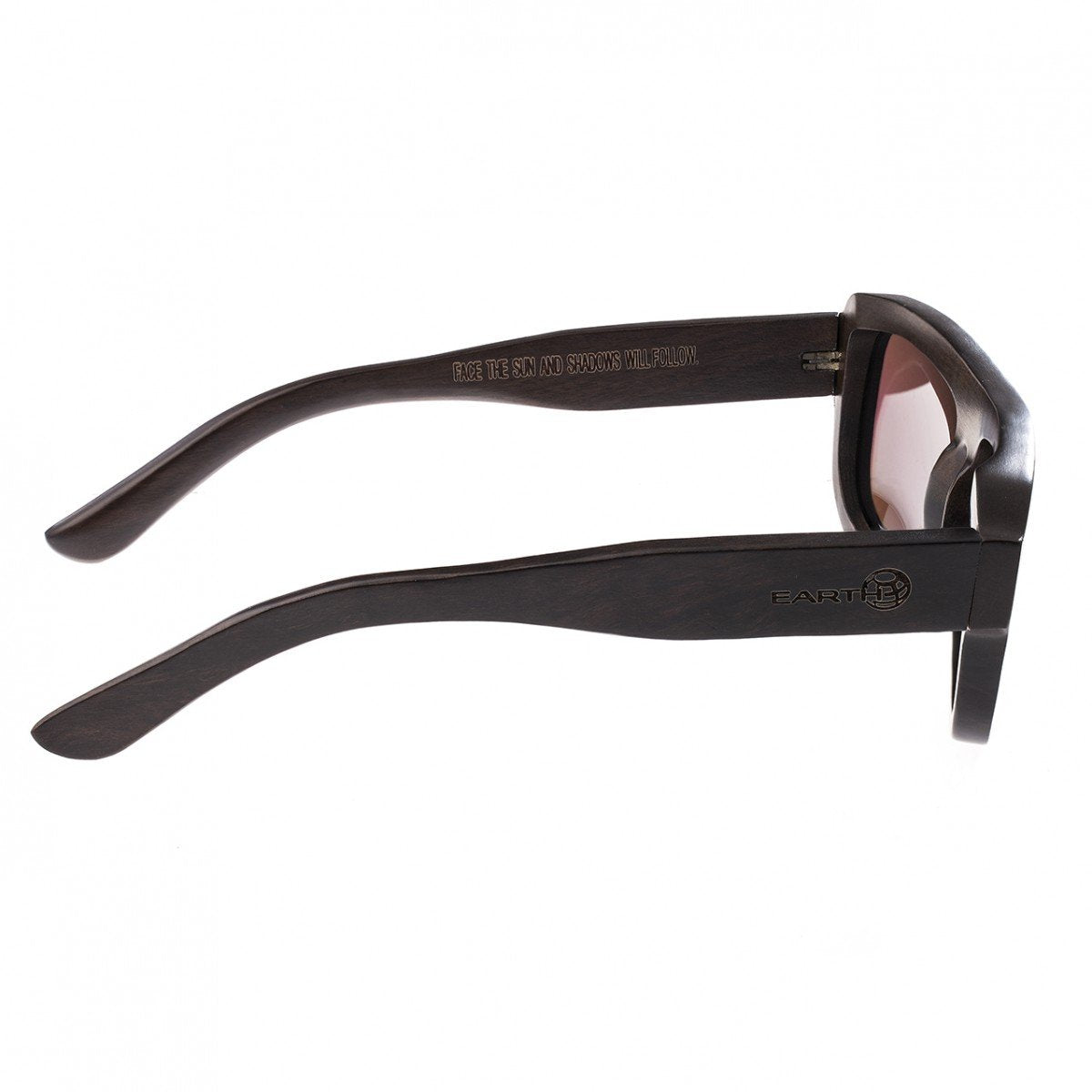 Earth Wood Daytona Polarized Sunglasses - Espresso/Green - ESG025E