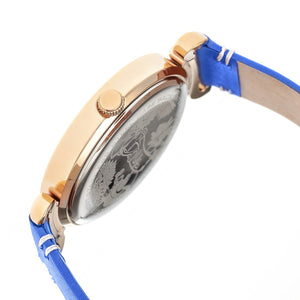 Boum Lumiere Leather-Band Watch - Blue - BOUBM4306
