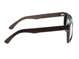 Earth Wood Ona Polarized Sunglasses - Espresso/Green - ESG102E