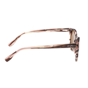 Simplify Clark Polarized Sunglasses - Brown Tortoise/Brown - SSU102-BB
