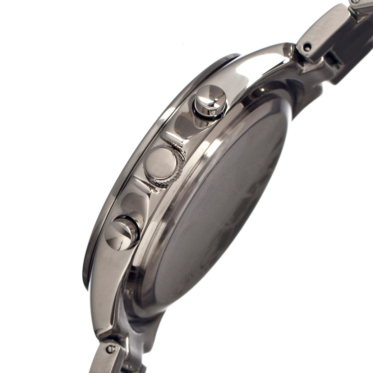 Boum Baiser Ladies Bracelet Watch w/ Day/Date - Silver - BOUBM1504