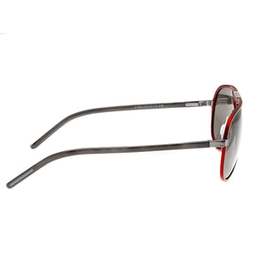 Breed Nova Aluminium Polarized Sunglasses - Red/Black - BSG018RD