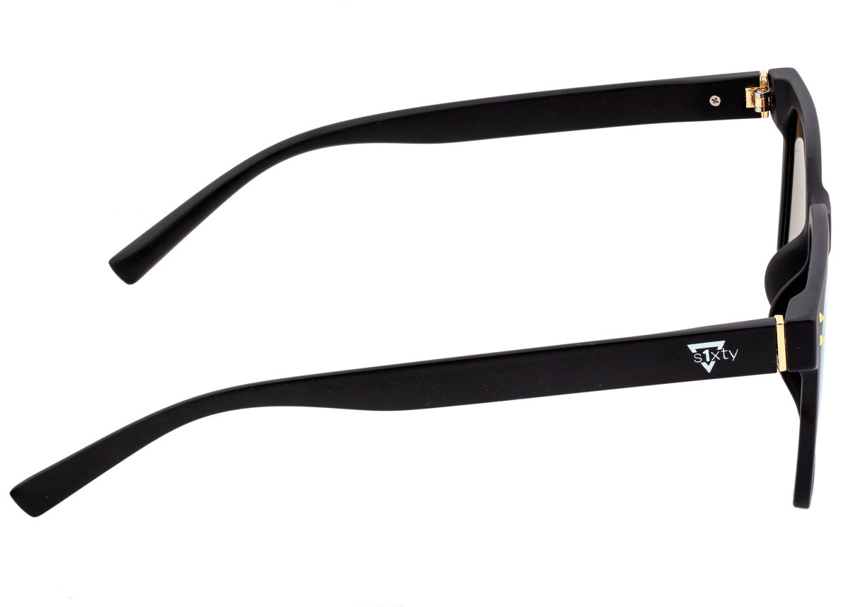 Sixty One Capri Polarized Sunglasses - Black/Black - SIXS109BK