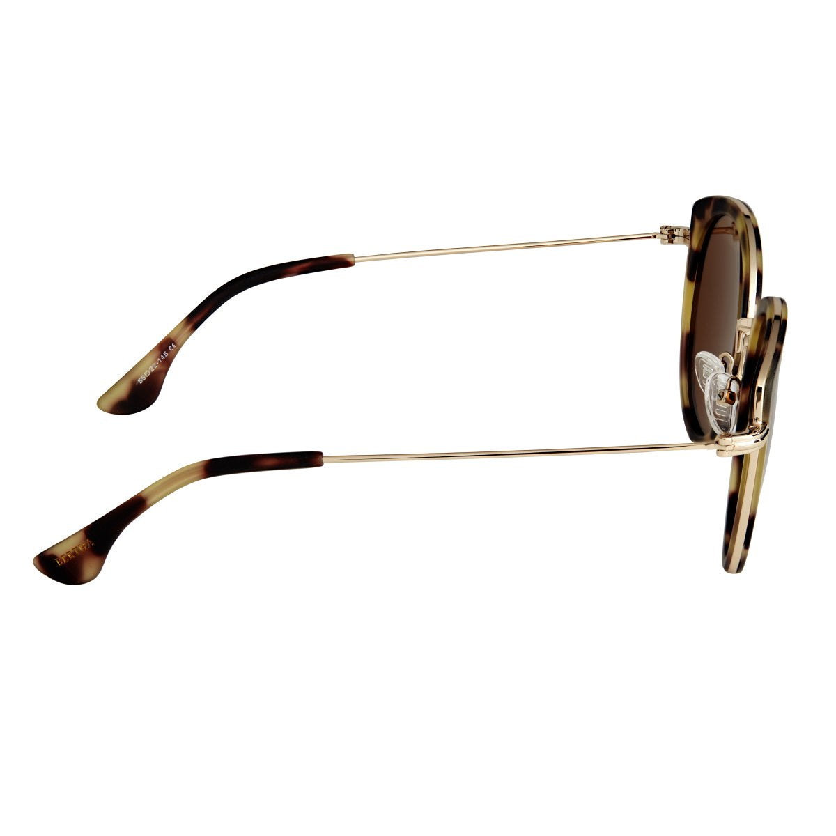 Bertha Reese Polarized Sunglasses - Tortoise/Brown - BRSBR044BK