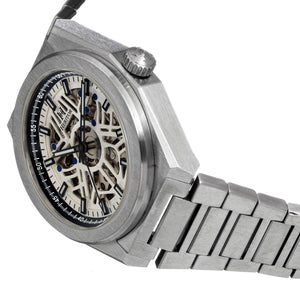 Heritor Automatic Atlas Bracelet Watch - White & Black - HERHS1305