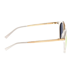 Sixty One Moreno Polarized Sunglasses - White/Mint - SIXS145PGX