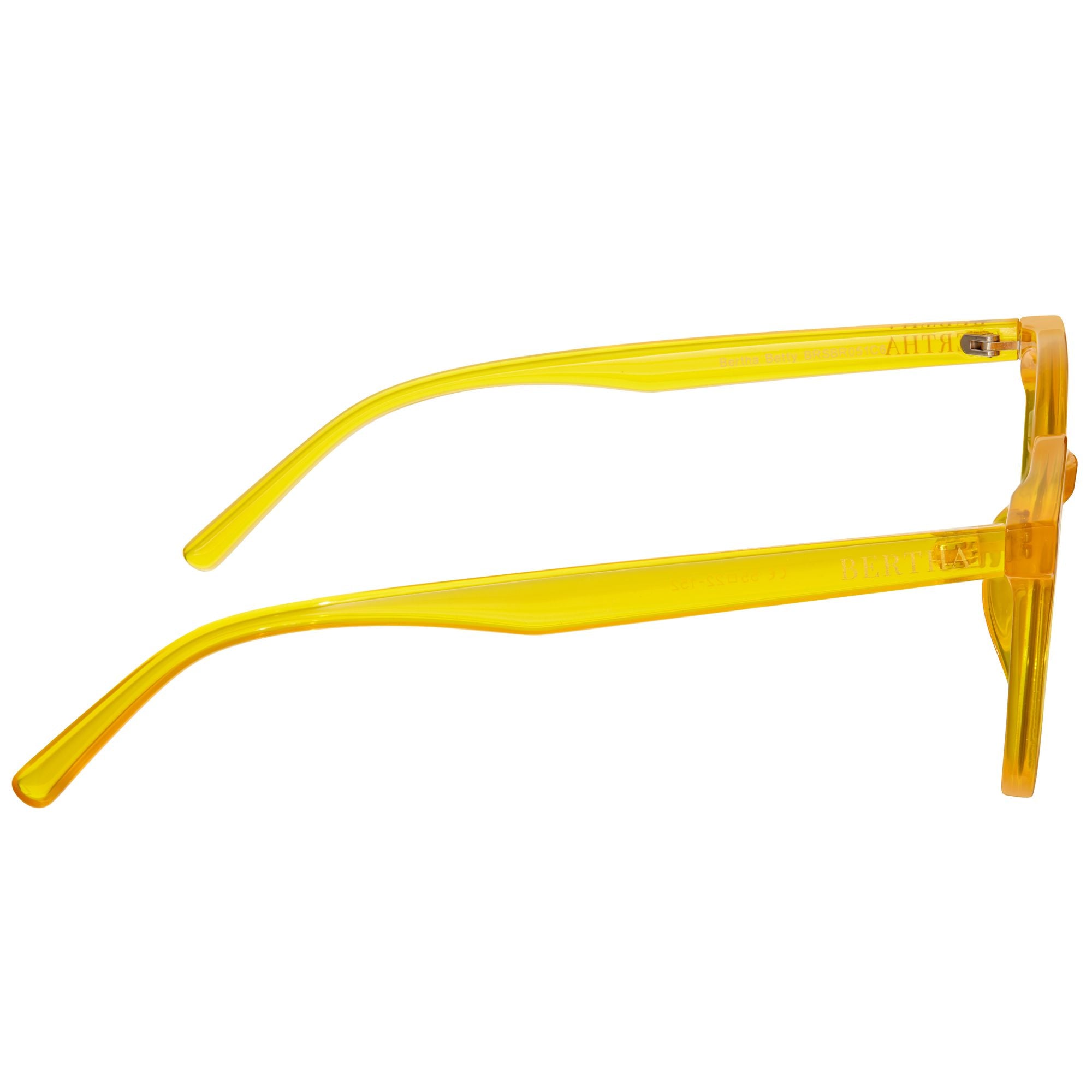 Bertha Betty Polarized Sunglasses - Yellow/Pink - BRSBR051C6