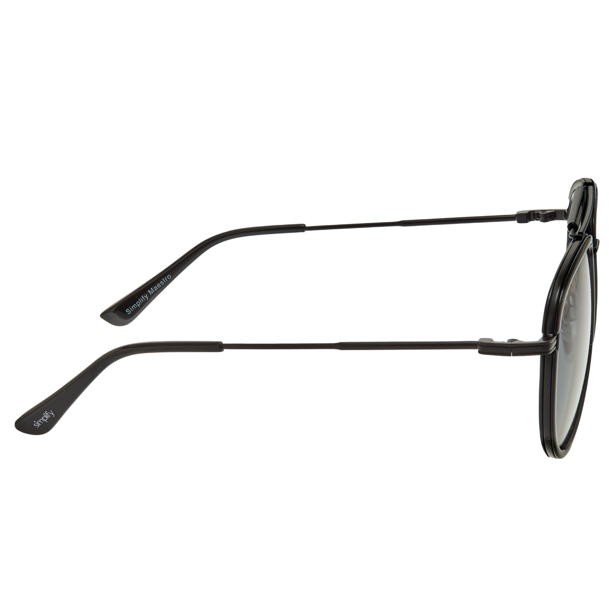 Simplify Maestro Polarized Sunglasses - Black/Black - SSU129-C2