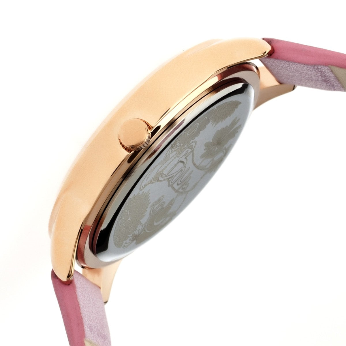 Boum Clique Crystal-Dial Ladies Bracelet Watch - Rose Gold/Pink - BOUBM2506