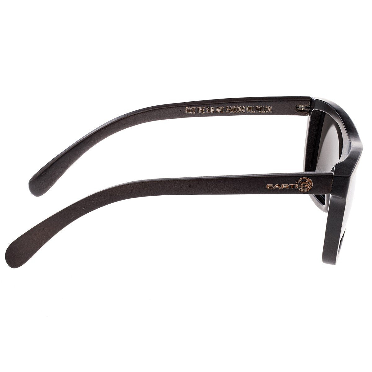 Earth Wood Hamoa Polarized Sunglasses - Espresso/Silver - ESG022E