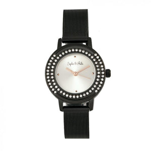 Sophie & Freda Cambridge Bracelet Watch w/Swarovski Crystals
