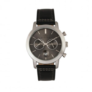 Elevon Langley Chronograph Leather-Band Watch w/ Date