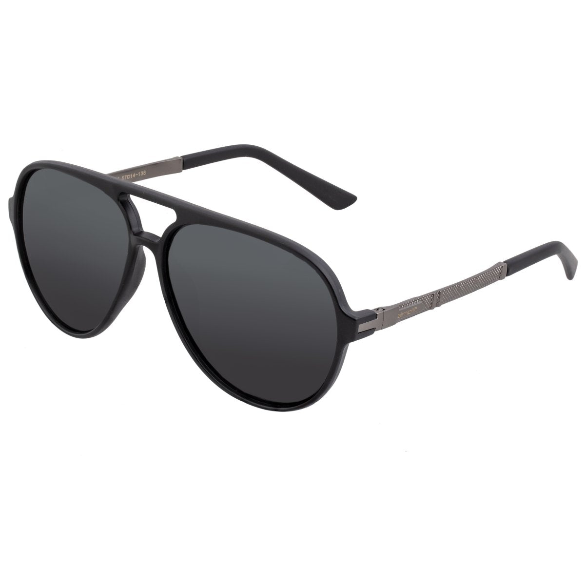 Simplify Spencer Polarized Sunglasses - Matte Black/Black - SSU120-BN