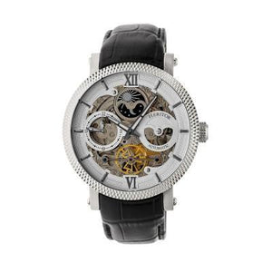 Heritor Automatic Aries Skeleton Dial Men's Watch