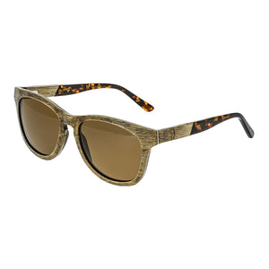 Earth Wood Cove Polarized Sunglasses - Brown/Brown - ESG010BR