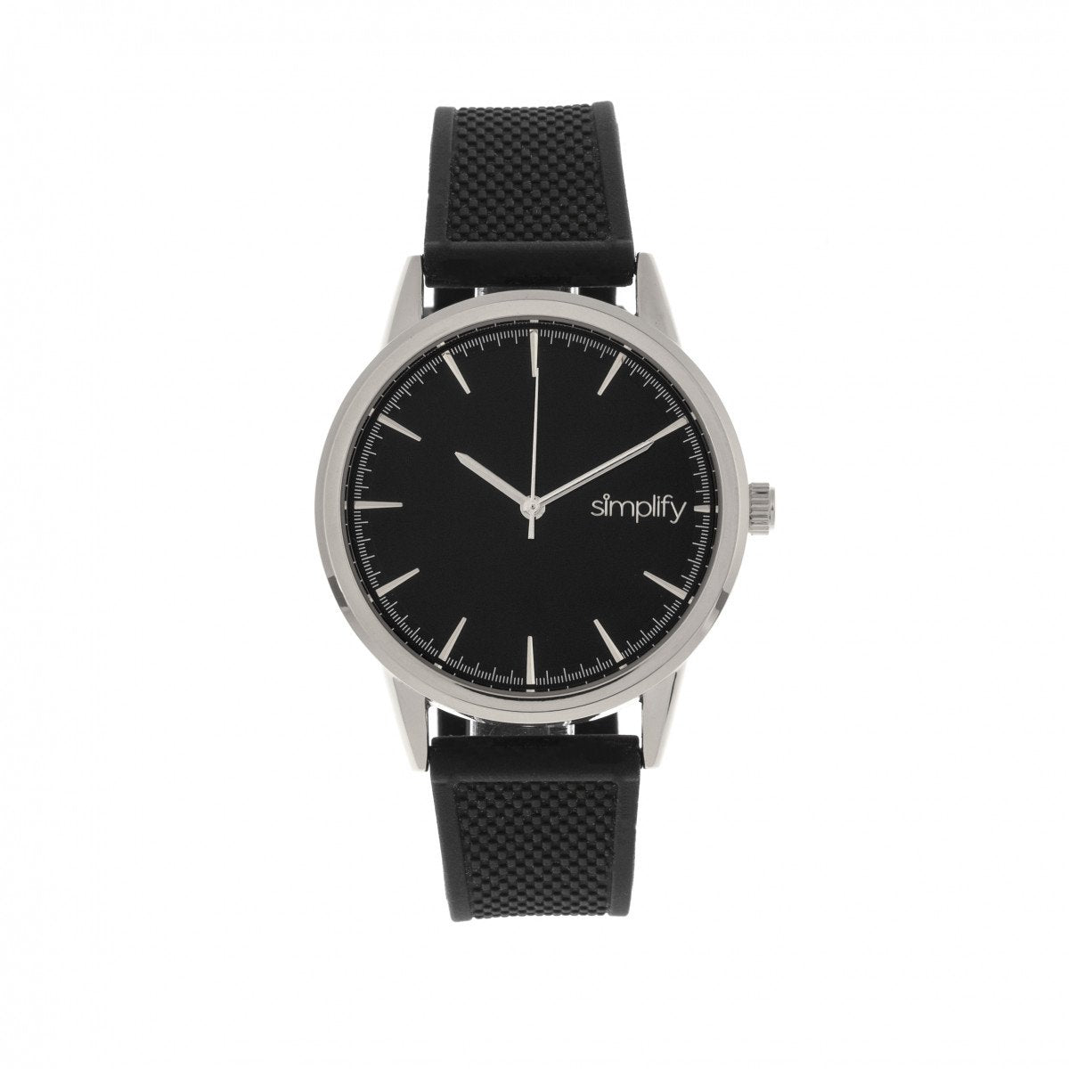 Simplify The 5200 Strap Watch - Silver/Black - SIM5202
