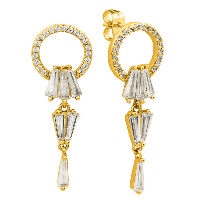 Elegant Confetti Paris Women Earrings - ECJ10525EO