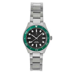Nautis Holiss Automatic Watch - Silver/Green- NAUN103-3