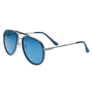 Simplify Maestro Polarized Sunglasses - Silver/Blue - SSU129-C6