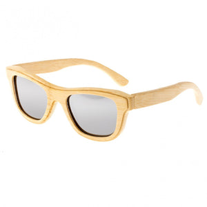 Earth Wood Westport Polarized Sunglasses - Khaki/Silver - ESG041B