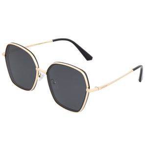 Bertha Emilia Polarized Sunglasses - Gold/Black - BRSBR037BK