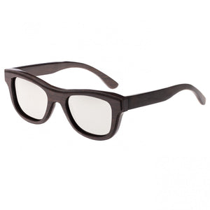 Earth Wood Westport Polarized Sunglasses - Espresso/Silver - ESG041E