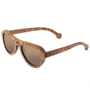 Spectrum Marzo Wood Polarized Sunglasses