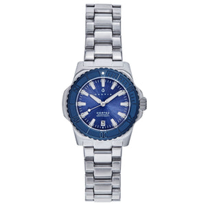 Nautis Cortez Automatic Bracelet Watch w/Date - Navy - NAUN102-4