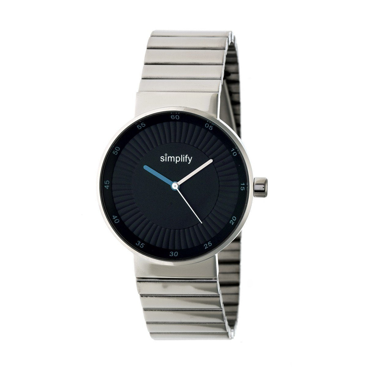 Simplify The 4600 Bracelet Watch - Silver/Cerulean - SIM4602