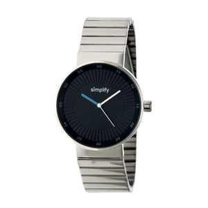 Simplify The 4600 Bracelet Watch - Silver/Cerulean - SIM4602