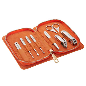 Breed Katana 8 Piece Surgical Steel Groom Kit - Orange Case - BRDGRMKIT-ORG