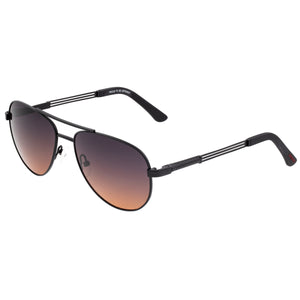 Breed Leo Titanium Polarized Sunglasses - Black/Brown - BSG051BK