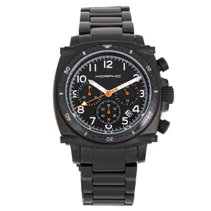 Morphic M83 Series Chronograph Bracelet Watch w/ Date - Black - MPH8303