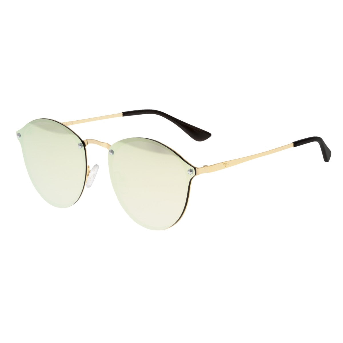 Sixty One Picchu Polarized Sunglasses - Gold/Gold - SIXS143GG