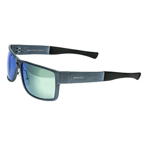Breed Stratus Aluminium Polarized Sunglasses - Blue/Green - BSG010BL