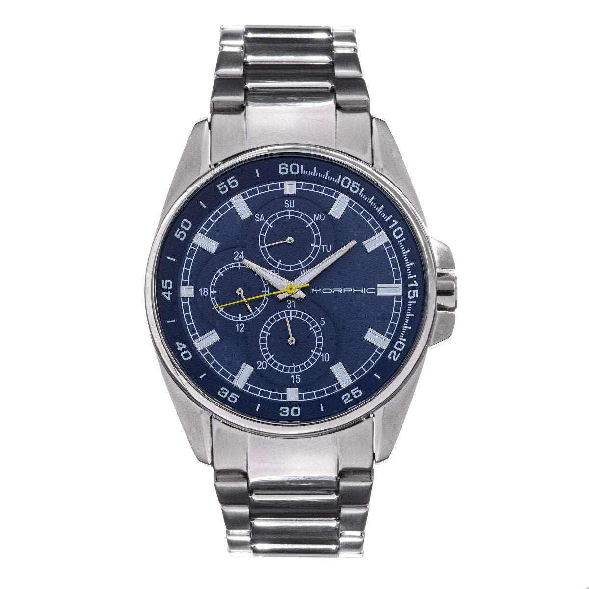 Morphic M92 Series Bracelet Watch w/Day/Date - Blue - MPH9203