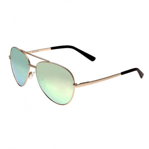Bertha Bianca Polarized Sunglasses - Gold/Celeste-Gold - BRSBR020G