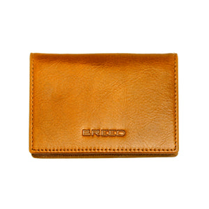 Breed Porter Genuine Leather Bi-Fold Wallet - Camel - BRDWALL002-CML