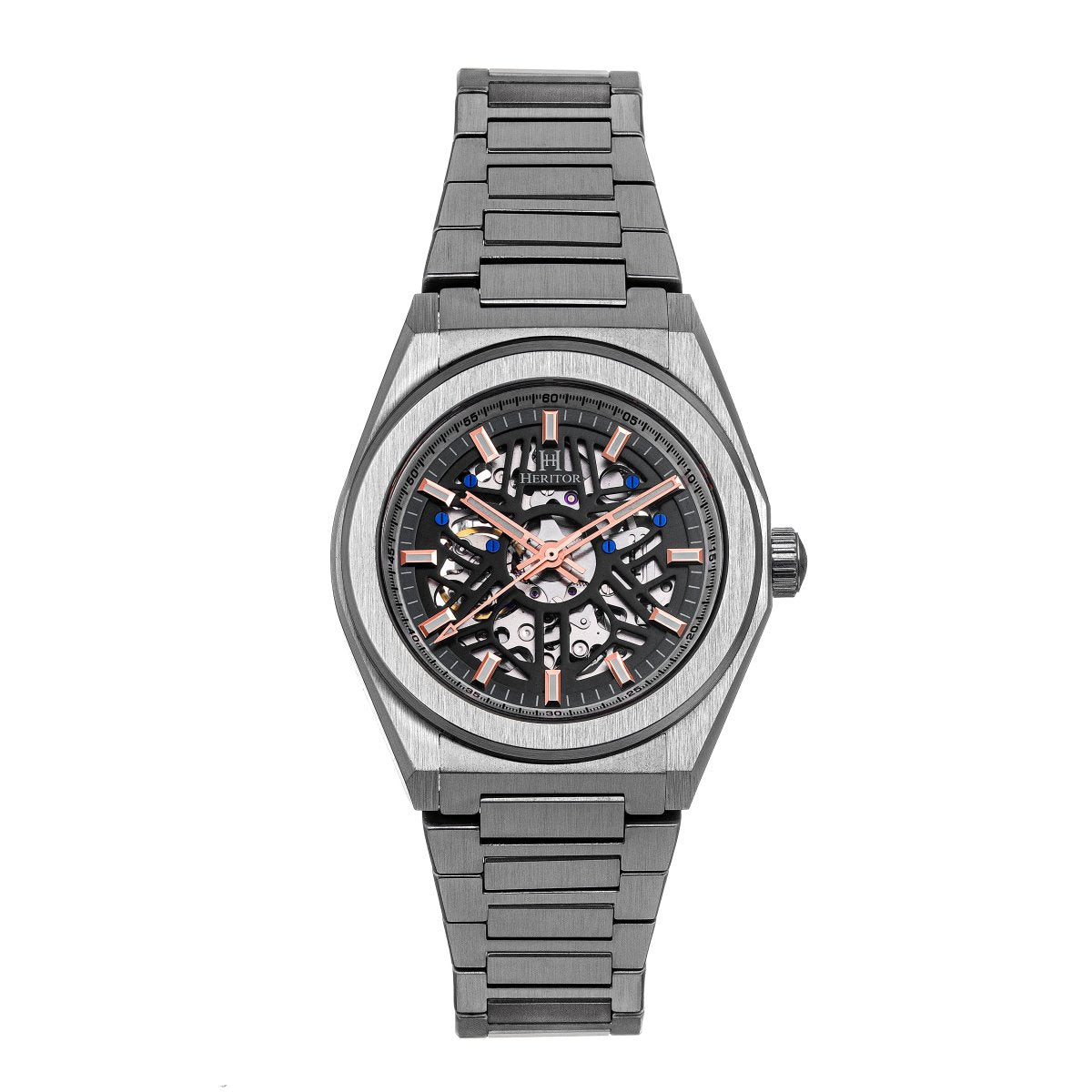 Heritor Automatic Atlas Bracelet Watch - Gray - HERHS1306