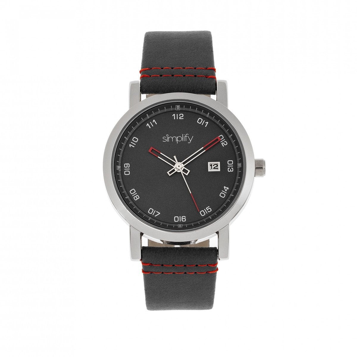 Simplify The 5300 Strap Watch - Silver/Black - SIM5302